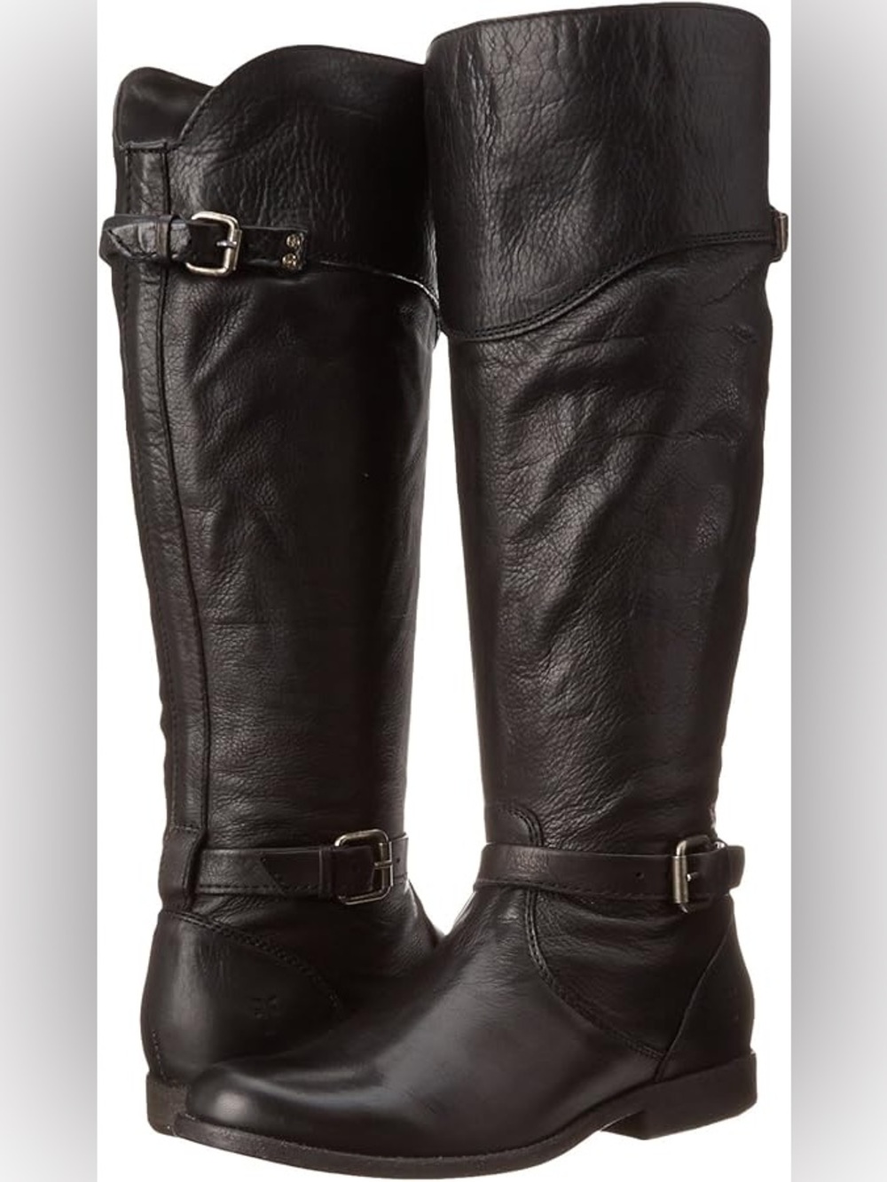 Frye women’s Phillip riding boots leather black